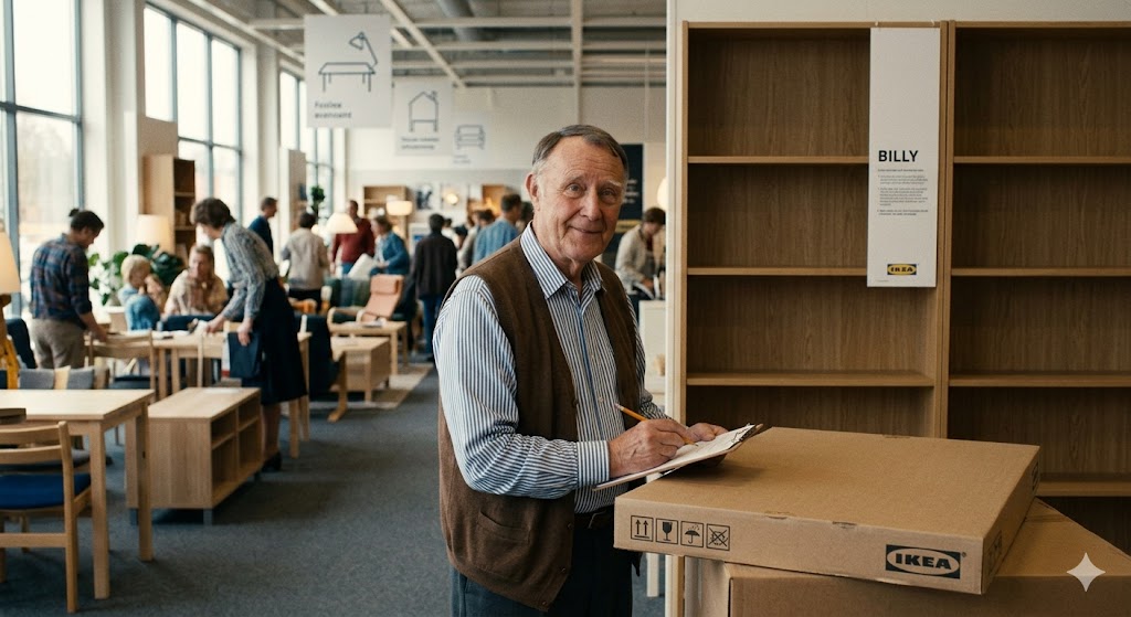 Ikean perustaja Ingvar Kamprad: Huonekalujätin menestystarina